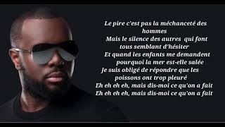 Maître Gims Le Pire  Lyrics [upl. by Alithea]