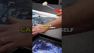 How to Varnish Your Canvas Print for a Professional Finish canvasprints inkjetprinter printer [upl. by Cohlier]