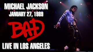 Michael Jackson  Live Los Angeles January 27 1989 FULL Concert Audio [upl. by Ordnas]