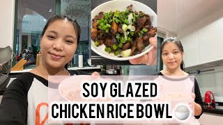 SOY GLAZED CHICKEN kuki 🐔 [upl. by Eob]