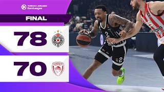 MAGICAL night in Belgrade arena  Partizan  Olympiacos  BASKETBALL HIGHLIGHTS R12 202425 [upl. by Azmah]