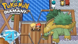 Pokemon Diamant 21 Rivalenkampf in Fleetburg [upl. by Idnis]