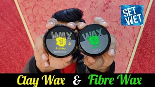 Set Wet Clay Wax amp Fibre Wax  Review  Beard N Hairstyle [upl. by Oilla]