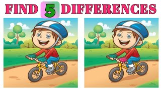 FIND 5 DIFFERENCES  Find the difference between two pictures  Riddle Hunt [upl. by Nivrek]