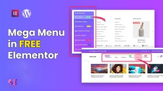 How to make a Mega Menu in Elementor for FREE  2023 [upl. by Annasiul]