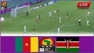 🔴Live Match Cameroon vs Kenya  Africa Cup Of Nations Qualifiers2024 Full Stream Analysis Match [upl. by Onofredo]