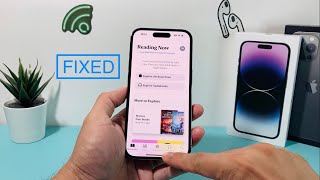 How to Fix Books App on iPhone [upl. by Morita]