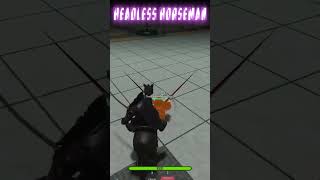 HEADLESS HORSEMAN UPDATE IN KJ ARENA roblox shorts thestrongestbattlegrounds fyp [upl. by Tiraj]