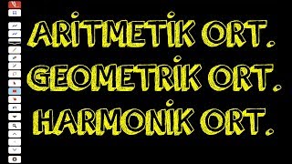 İSPAT  ARİTMETİKGEOMETRİKHARMONİK ORTALAMA  TYT MATEMATİK  ORAN ORANTI [upl. by Tullus634]