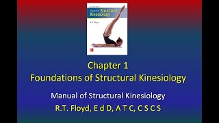 Foundation of Kinesiology Ch1 Part 3 [upl. by Gnaig928]