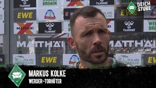 Markus Kolke über WerderWechsel Rolle als Nr 3 amp sich als Typ „Bin nicht das größte Aschloch“ [upl. by Timmons]