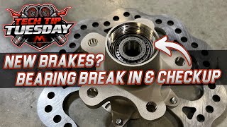 Breaking in Your New Wheel Bearings Check Them After Driving Tech Tip Tuesday [upl. by Oap]