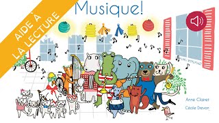 Histoire pour enfants  Livre syllabé  Musique [upl. by Namzed]