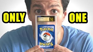 THERES ONLY ONE IN THE WORLD Grading the RAREST Pokemon Cards [upl. by Oirevlis529]