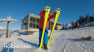 Hochkoenig for advanced skiers [upl. by Ario570]