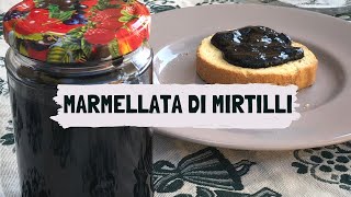 Come fare la marmellata di mirtilli in 30 minuti e con poco zucchero 😋 [upl. by Aihtnic]