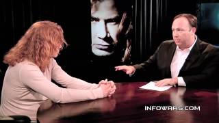 Dave MUSTAINE alex jones interview [upl. by Leunamnauj37]