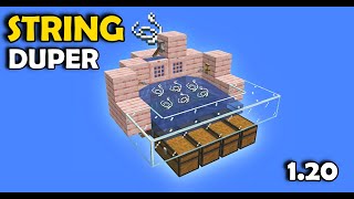 STRING DUPER  MINECRAFT 120  how to tutorial [upl. by Slyke]