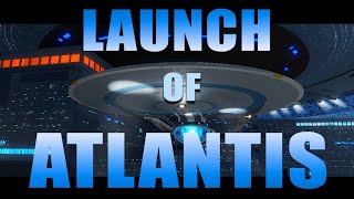 Launch of USS Atlantis [upl. by Meit]