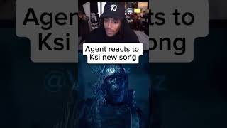 Agent reacts to Ksi new song 😂 ksi agent00 shorts [upl. by Eugenio]