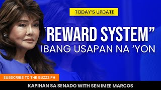 Quad Comm hearings reward system KAPIHAN sa SENADO with Senator Imee Marcos  PART 11 [upl. by Eneiluj]