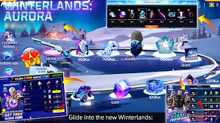 Winterland Event Free Fire 2024🤯  Free Fire New Event  Ff New Event Today  Upcoming new event ff [upl. by Llatsyrc]