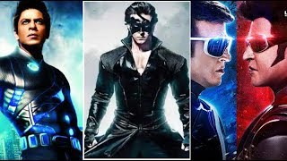 Chitti ROBOT Vs Gone RAONE Vs Krrish KRRISH  HD Video 1080p [upl. by Odlavso828]