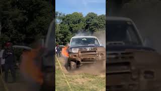 PAJERO ON FIRE  PAJERO OFFROAD  4X4 MUD RACE  MODIFIED PAJERO  OFFROAD RACE offroad pajero [upl. by Lambart254]