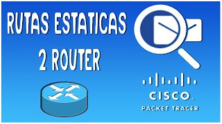 ☑️ CISCO Packet TRACER desde CERO  Rutas Estáticas 2 router  Tutorial en Español [upl. by Atirac561]