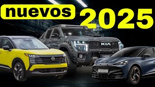 17 AUTOS que llegan a Mexico 2025 [upl. by Fredek]