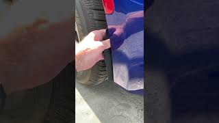 Chrysler Pacifica 9 second stone guard removal van mudguard usa fast cars carlover 1fastguard [upl. by Annaitat]