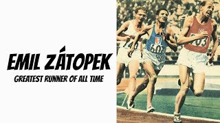 Emil ZátopekGreatest Runner of All Time [upl. by Nywg884]