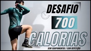 TREINO FÁCIL para GASTAR 🔥700 calorias  INICIANTES  18 minutos  HIIT [upl. by Mcdade]