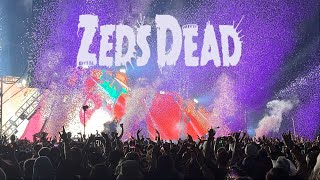 Zeds Dead Live Full Set Decadence Arizona 2022 NYE zedsdead deadbeats rave [upl. by Akerehs]