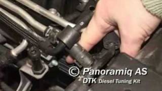 Installation of chip tuning powerbox in VW 19 TDI [upl. by Phelgon]