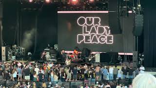 Our Lady Peace Stop the Alarm Concord Pavilion [upl. by Ridan616]