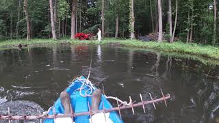 Homemade Weed Removal Tool for Pond  Removes hydrilla milfoil lily pads and more  Part 1  S1E1 [upl. by Seuguh]