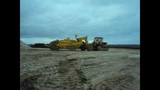 Oakley Plant Ltd Scarborough  CAT D8H and Scraper Box [upl. by Malachi203]