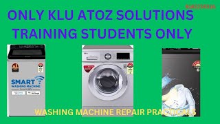 washing machine repair training practical students only [upl. by Jemena]