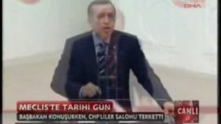 RECEP TAYYİP ERDOĞAN SÜPERRR  MECLİS KONUŞMALARIwmv [upl. by Ahsiatal]