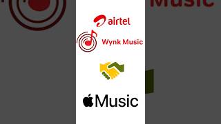 Airtel partners with Apple  Wynk Music to Apple Music 🎶 lossless audio experience [upl. by Gnil361]