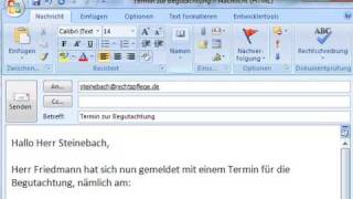 Voice Pro 12 Spracherkennung EMails diktieren in Outlook [upl. by Cilurzo]