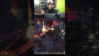 ZERG vs WARCRAFT gaming starcraft2 clips games starcraftii gamer starcraft starcrafting [upl. by Nickles119]