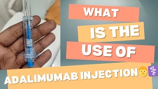 Adalimumab injection 40 mg  08 ml dose use and side effects viralvideo ☑️👨‍⚕ [upl. by Drauode]