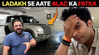 Ladakh se aate hi itna mota bill ban jayega socha nahi tha itne mai ek gaddi aajaye 😰😰😰 Ajju0008 [upl. by Arodnahs]