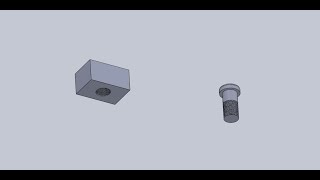 Tutoriel SolidWorks n°5  assistance pour le perçage  filetage et taraudage [upl. by Annaerb509]