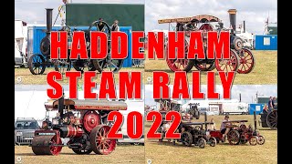 Haddenham Steam Rally 2022  Grand Parade of Steam Engines and Models Part 1 [upl. by Ecurb]