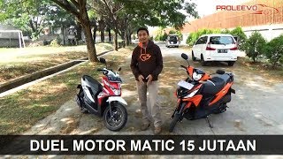 Honda BEAT FI vs Suzuki ADDRESS 2018 Pilih Mana  REKAM 38 [upl. by Dnomaj377]