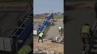 Large paver ditch drain slide forming [upl. by Moht987]