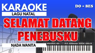 Karaoke  Selamat Datang Penebusku  Gloria Trio  Nada Wanita [upl. by Ethelstan547]